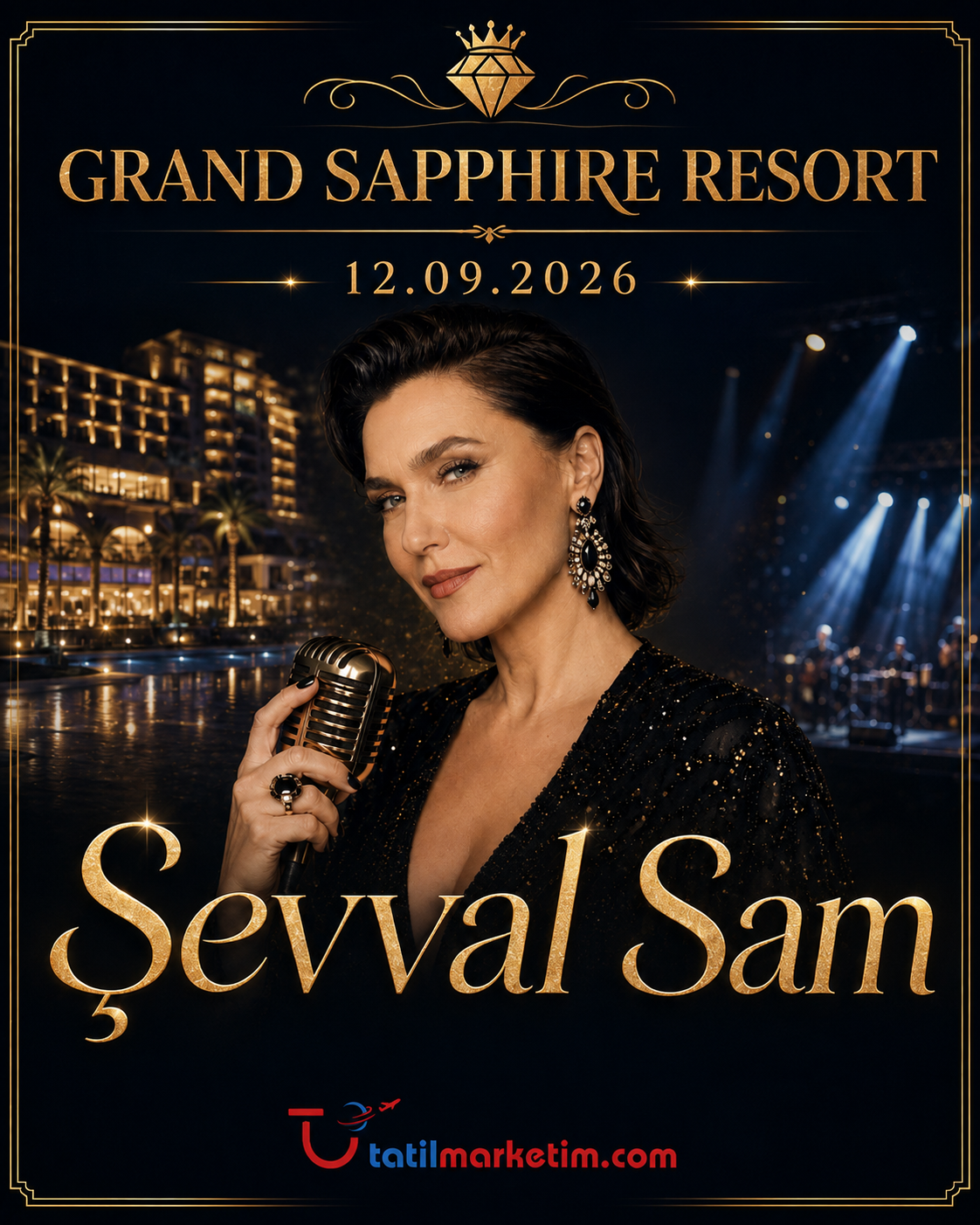 Şevval Sam Grand Sapphire Resort 12 Eylül 2026